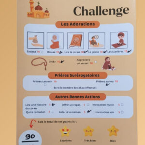 Planner Ramadan Enfant